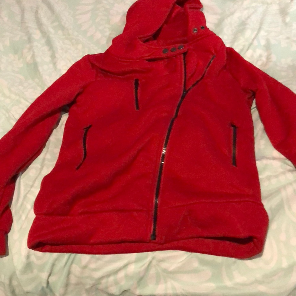 Red jacket
